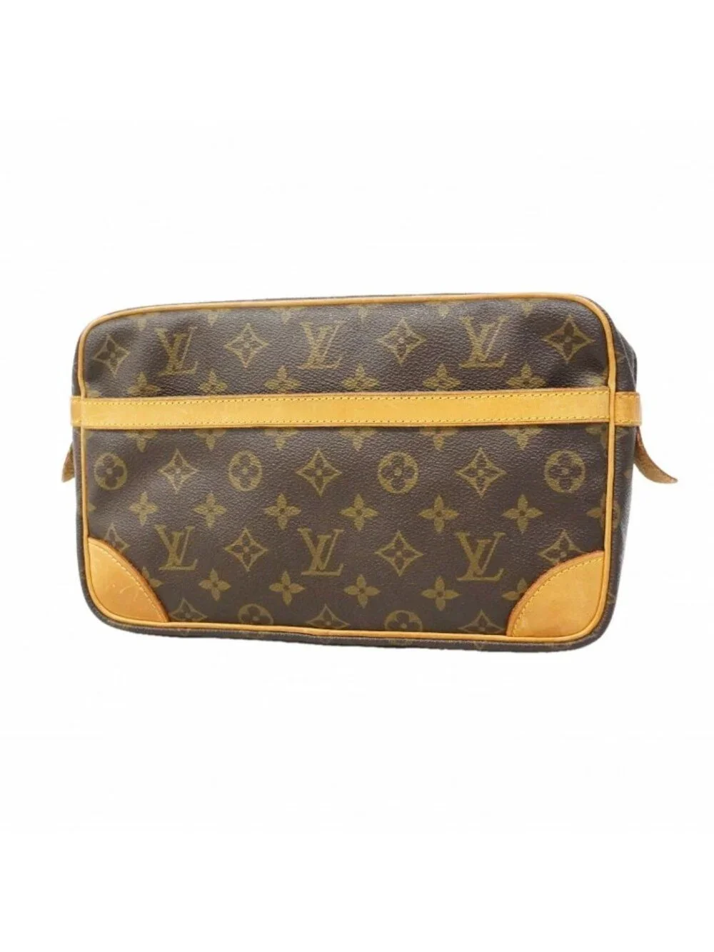 Louis Vuitton Clutch Monogram Compiegne 28 Brown